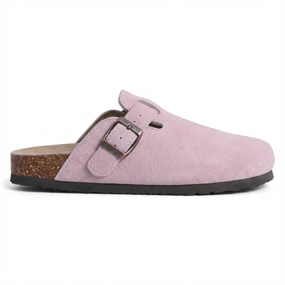 Softora Boston – Premium Suede Comfort Clogs