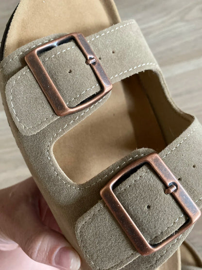 Softora Arizona – Premium Suede Comfort Sandals