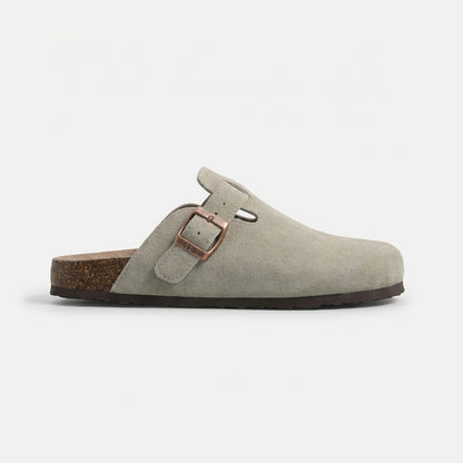 Softora Boston – Premium Suede Comfort Clogs